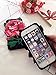 Unique iPhone 7 Plus 8 Plus Case, Cute 3D Creative Soft Feeling Silicone Phone Case Cover for Apple iPhone 7 Plus 8 Plus Girly Rose Flower
