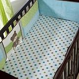 Kids Line Crib Fitted Sheet, Toyland