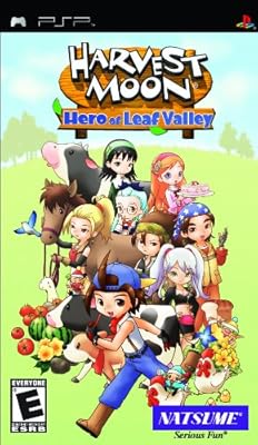 Amazon Com Harvest Moon Hero Of Leaf Valley Sony Psp Solutions 2 Go Video Games