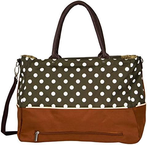 Tinny Tots Baby Diaper Bag (Brown, BAG-DNA-2-004-BROWN)
