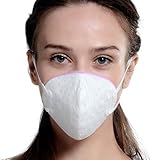 KANJEKANLE Reusable Antibacterial Dust Breathable Washable Anti-formaldehyde,Anti-Particulate Matter,With Adjustable Elastic Belt Mask,Electrostatic cotton Material（Pink）