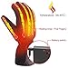 Autocastle Rechargeable Electric Battery Heated Gloves for Men and Women,Outdoor Indoor battery Powered Hand Warmer Glove Liners for Climbing Hiking Cycling,Winter Must Have Thermal Heated Gloves