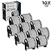 LD Compatible White Paper Tape Replacements for Brother DK-2205 2.4 inch x 100 feet (10-Pack) primary