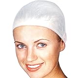 White Wig Cap 2 Pack