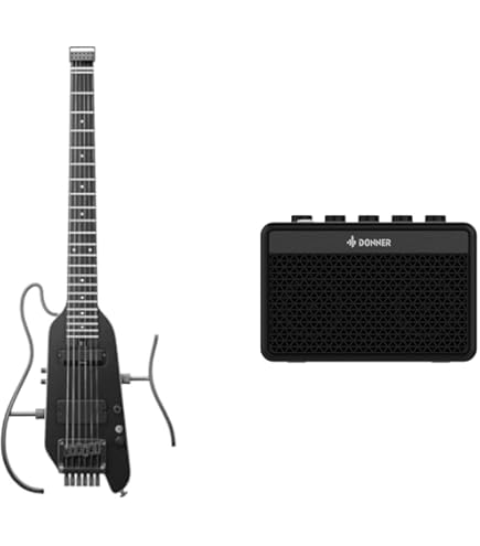 Amazon.com: Donner HUSH-X Electric Guitar Kit-Guitar