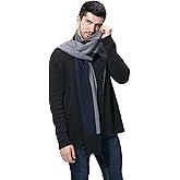 FULLRON Men Winter Scarf Soft Warm Long Cashmere Feel Scarves