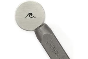 ImpressArt - Wave Steel Punch, Metal Stamping Tools for Custom Jewelry Making & Art Projects (6mm)