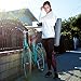 sixthreezero Ride in the Park Women's 7-Speed City Road Bicycle, Blue, 17