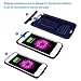 iPhone 7 Plus Battery Case,Smaiphone Ultra Thin Extended Rechargeable iPhone 7 Plus Case Battery with 3600mAh Capacity for Lightning Cable Charged (Blue)