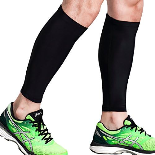 Calf Compression Sleeve - Leg Compression Socks for Shin Splint, Calf Pain Relief - Men, Women, and Runners - Calf Guard for Running, Cycling, Maternity, Travel, Nurses