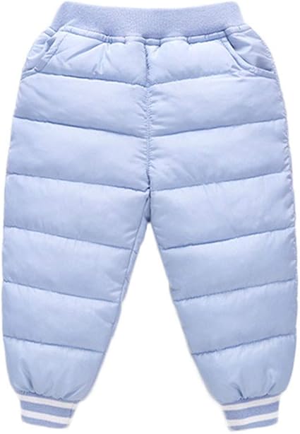 light blue snow pants
