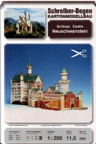Schreiber-Bogen Neuschwanstein Castle Card Model
