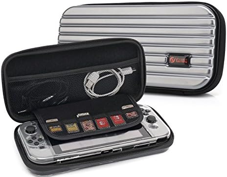 Yuanhong Nintendo Switch Carry Case – Shell Pouch Made of Hard PC Material – Perfect Portable Travel Carry Case for Nintendo Switch Console & Accessories