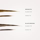 Thicker Brow Pen Duo Dual Ended Micro Tip Classic Tip Black Brown view 4