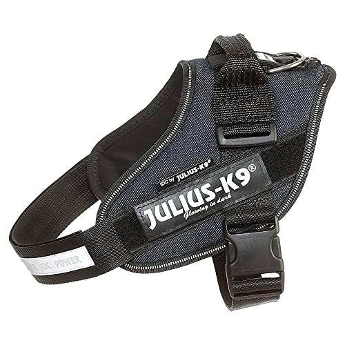 Julius K-9 Harnais IDC Power, Taille: 4, Jeans Denim