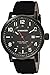 Wenger Men's Attitude Outdoor Stainless Steel Swiss-Quartz Watch with Nylon Strap, Black, 21 (Model: 01.0341.111