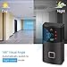 ZhiLiao Smart Home WiFi Video Doorbell 720P HD Security Camera with Two-Way Audio 166-Degree Wide Angle Lens Night Vision PIR Motion Detection Wireless doorbell