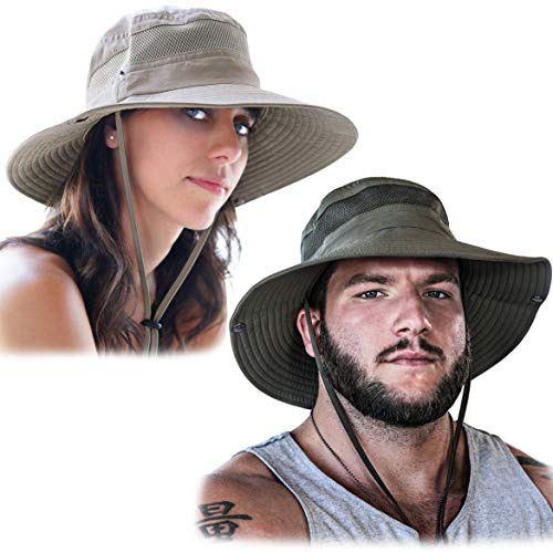 image for GearTOP Fishing Hat and Safari Cap with Sun Protection | Premium Hats 