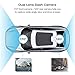 Campark Backup Camera 1080P Mirror Dash Cam 5 inch Touch Screen Rearview Front and Rear Dual Lens Dashboard Recorder with Waterproof Reversing Camera