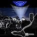 Spoya Blue The Transformers Autobots USB Car dome ceiling CREE LED cigarette lighter logo laser projector light lamp