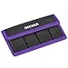 Neewer DSLR Battery Bag Holder Case for AA Battery and lp-e6 lp-e8 lp-e10 lp-e12 en-el14 en-el15 fw50 f550 and More, Suitable for Battery of Nikon D800 Canon 5DMKIII Sony A77(Purple)