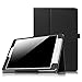 Fintie Folio Slim Leather Case for Samsung Galaxy Tab 3 10.1 inch Tablet Auto Sleep/Wake Book Style Stand Cover with Stylus-Loop - Black