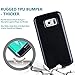 BENTOBEN S6 Edge Case, Galaxy S6 Edge Wallet Case, Credit Card Holder Slide Hard PC Shell and Soft TPU Bumper Rugged Hybrid Shockproof Anti-Scratch Protective Case for Sumsung S6 Edge G925, Black