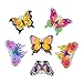 MORCART Butterfly Magnets for Fridge, Cute Animal Magnets for Refrigerator Kitchen Office Classroom Lockers Teacher Students Whiteboards 6PCS