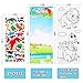HORIECHALY Stickers for Kids 20 Different Sheets Cartoon 3D Puffy Stickers, 1000 Stickers for Teachers, Including Animals, Dinosaur, Cars Transportation, Foods, Cakes Marine Creature, Fishes and More.