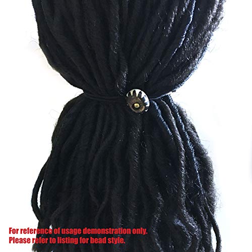Loccessories Batik Nile Hair Loc Tie The Manly Man Bun Hair Tie