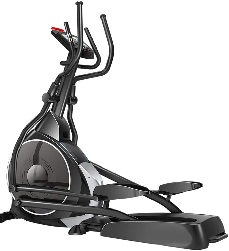 YAMMY Home Elliptical Cross Trainer, 32 Training Programs Cardio Home Office Fitness Workout Machine Suitable for All Ages Max User Weight 150 Kg