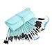 Professional Makeup Brush Set| Pro Cosmetic-32pc Pro Makeup Make Up Cosmetic Brush Set Kit w/ Leather Case
