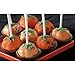 Nordic Ware 43605 12-Cavity Pumpkin Cake Pops Pan, Orange