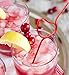 Heart Shaped Drinking Straws Krazy Loop - Valentines Day Party Supplies Decorations 36Ct