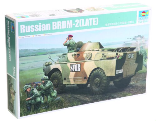 Trumpeter Russian BRDM2 Late Amphibious Armored Recon Vehicle (1/35 Scale)