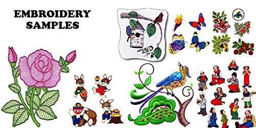 Embroidery Designs: Amazon.com