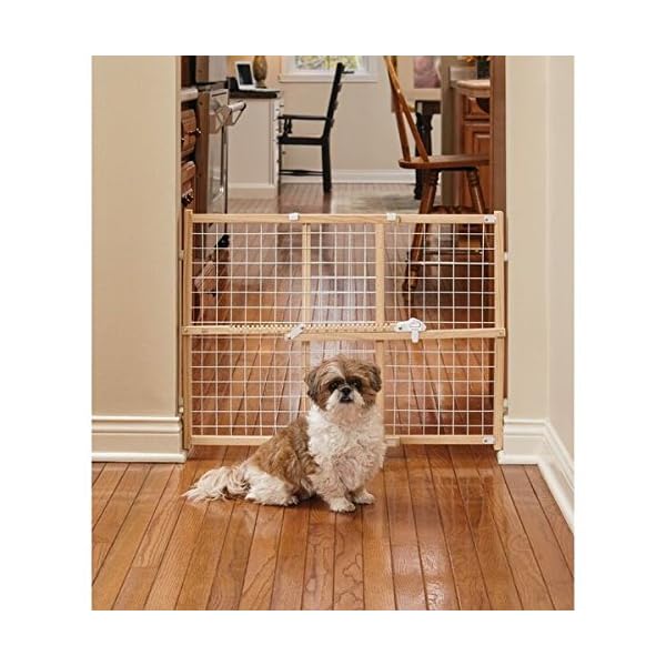 Midwest Wire Mesh Pet Safety Gate, 24 Inches Tall & Expands 2741.5