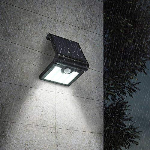 Lightess Solar Lights Motion Sensor Security Lights Waterproof Solar