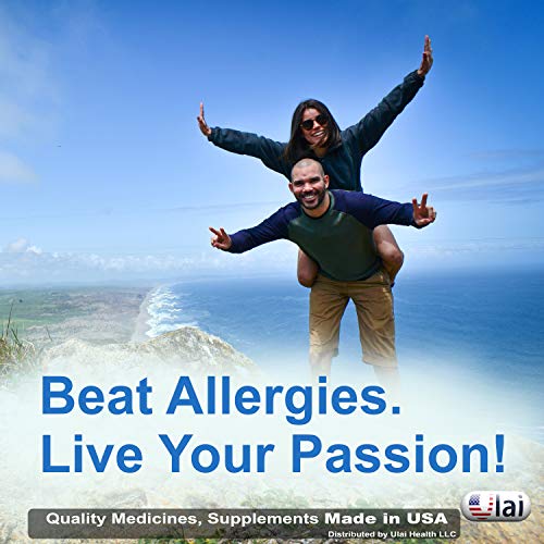 4 Hour Allergy Relief 1000 Ct [Made in USA] Itchy, Watery Eyes, Runny