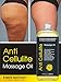 Anti Cellulite Massage Oil & Body Nutritive Serum 8 fl. oz. with 100% Pure Plants Extracts That Targets Cellulite —Visibly Smoothing Hips, Buttocks, and Thighs for a Slimmer Silhouette.