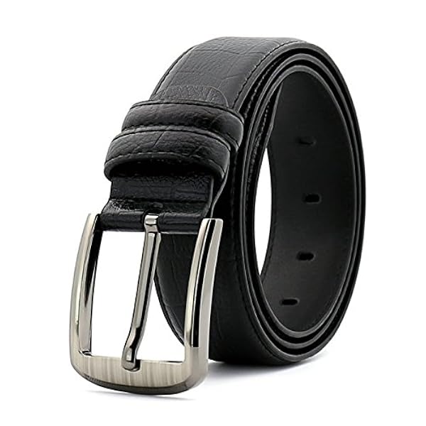 紳士ベルト すべての季節や場所メンズベルトビジネスカジュアルレザーピンバックルベルトに