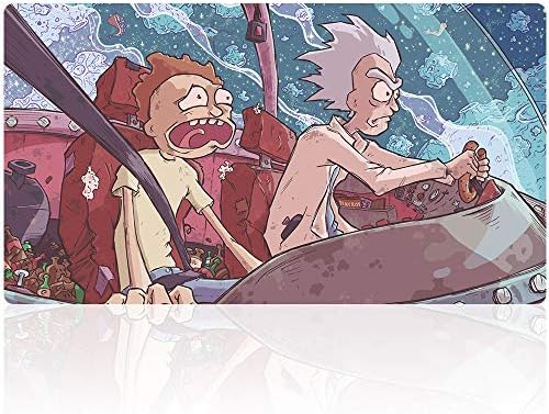 Utimor Professional Large Gaming Mouse Pad, Extended Size Desk Mat Non-slip Rubber Base with Stitched Edges for Computer, PC and Laptop (90x40 rkcar)