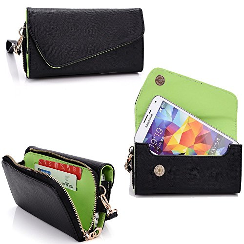 Kyocera Torque SKT01 NEW Green Cell Phone Case with Wrist Strap to help stay organized
