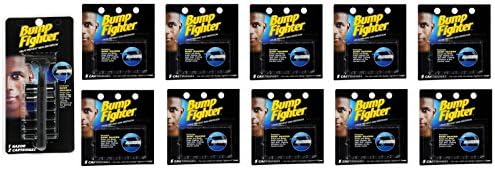 Bump Fighter Refill Razor w/ 2 Cartridges + Bump Fighter Refill Cartridge Blades - 5 ea. (Pack of 10) + FREE Schick Slim Twin ST for Dry Skin