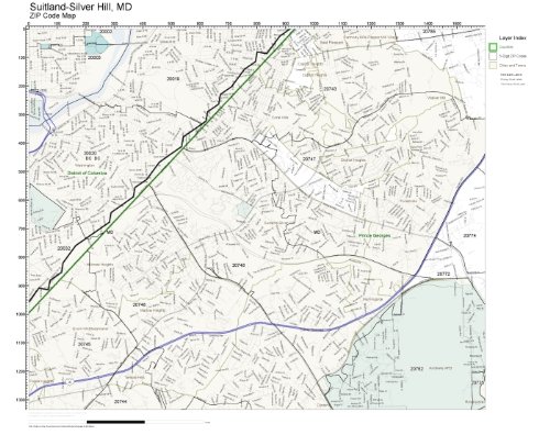 Zip Code For Suitland Md