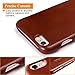 iPhone 6 leather case, Icarercase Premium iPhone 6s Genuine Leather Wallet Case Curve Edge Flip Style, Vintage Folio Cover for Apple iPhone 6 4.7 Inch in Leather (Brown)