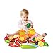 NextX Play Food Cutting Fruits Pretend Food Set Kitchen Toy for Kids 20 Piece