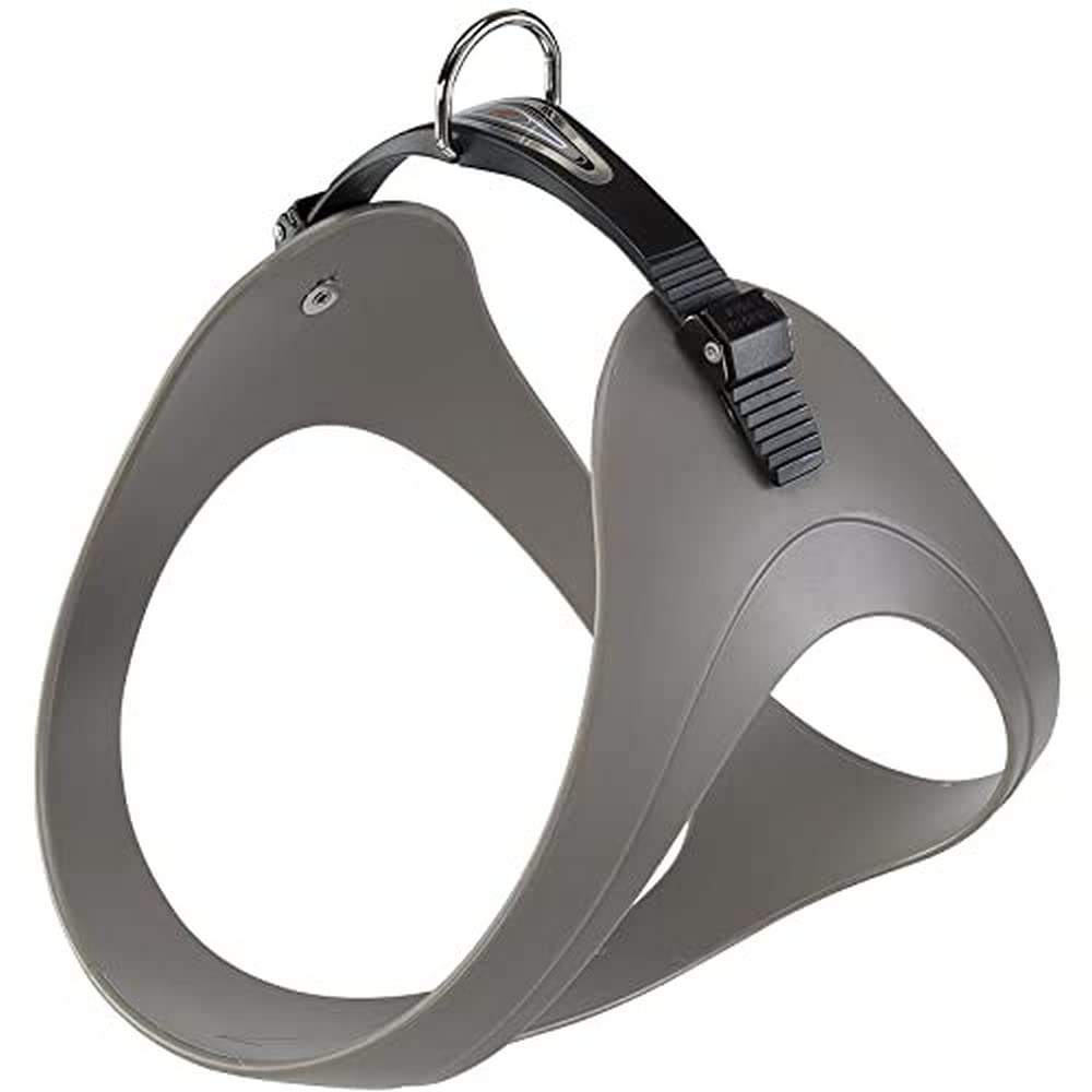 Ferplast Ergoflex Dog Harness, Large, 53/61-57/65 cm, Dove Grey