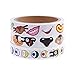 BLUECELL Colorful Eye Nose Mouth Cartoon Mini Sticker Decal for Party Favor Décor Notebook Sticker Coloring Book-3 rolls/1500pcs