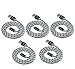 Flebi 3 Feet Lightning to USB Cable Nylon Braided Charging Cord Charger for iPhone/iPad/iPod - 5 Piece